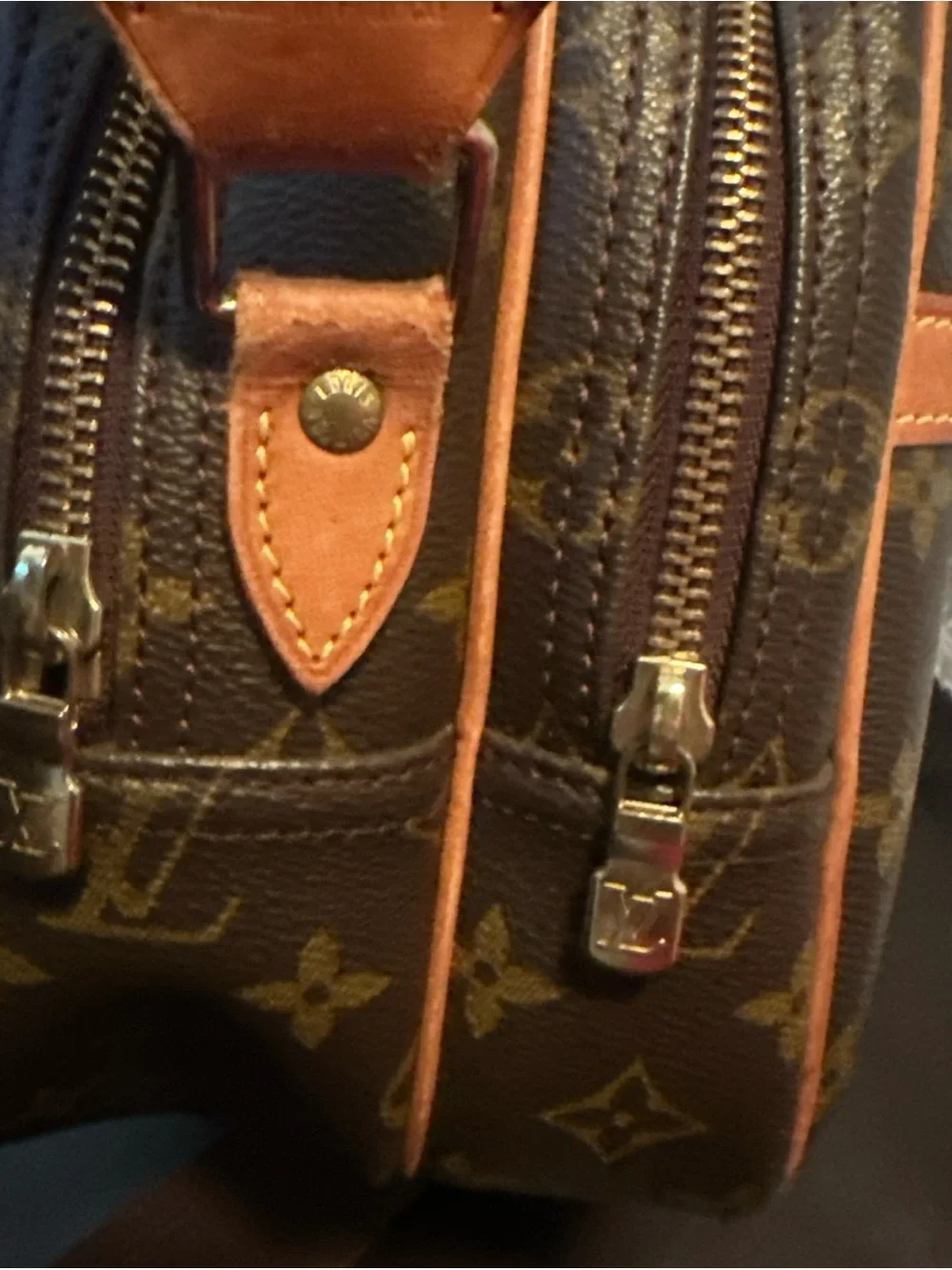 Louis Vuitton Monogram Reporter PM Crossbody Messenger Bag